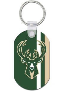 Milwaukee Bucks Aluminum Keychain - Green