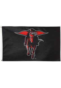 Texas Tech Red Raiders Logo 3x5 Silk Screen Grommet Flag - Red