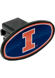 Illinois Fighting Illini Plastic Car Accessory Hitch Cover