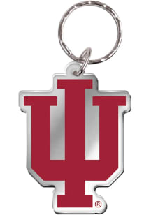 Indiana Hoosiers Freeform Keychain - Red