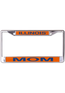 Illinois Fighting Illini Mom License Plate Frame - Orange