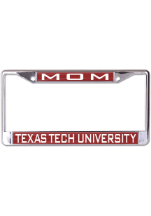 Texas Tech Red Raiders Mom License Plate Frame - Red