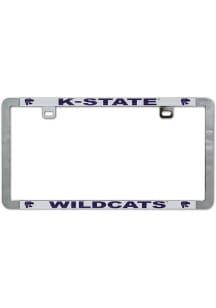 K-State Wildcats Metal License Plate Frame - Purple