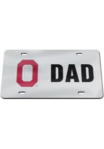 Ohio State Buckeyes Blue Dad Blue Car Accessory License Plate