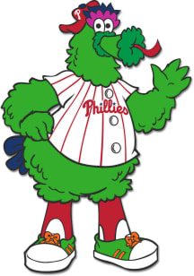 Philadelphia Phillies Souvenir Mascot Pin - Green