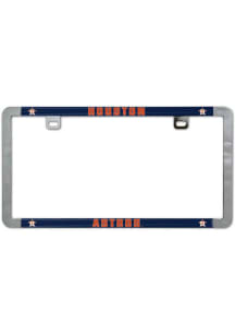 Houston Astros Thin Metal License Plate Frame - Red