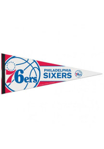 Philadelphia 76ers 12x30 Premium Pennant - White