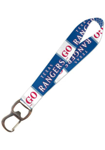 Texas Rangers Bottle Opener Keystrap Lanyard - Blue