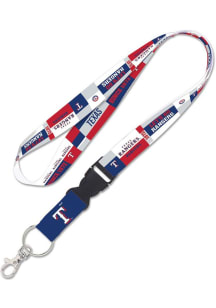 Texas Rangers Colorblock Lanyard - Blue
