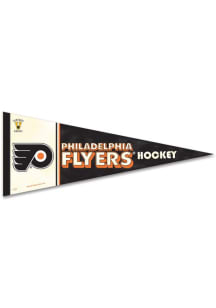 Philadelphia Flyers 12x30 Vintage Pennant - Black