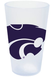 K-State Wildcats Silicone Icicle Pint Glass - White