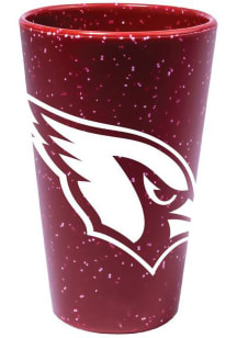 Arizona Cardinals Silicone Team Color Pint Glass - Red