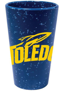 Toledo Rockets Silicone Team Color Pint Glass - Blue