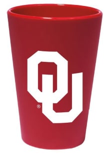 Oklahoma Sooners Silicone Team Color Shot Glass