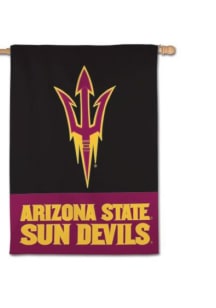Arizona State Sun Devils 28x40 Applique Banner - Maroon