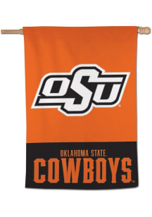 Oklahoma State Cowboys 28x40 Applique Banner - Blue
