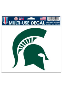 Michigan State Spartans 5x6 Multi Use Auto Decal - Green