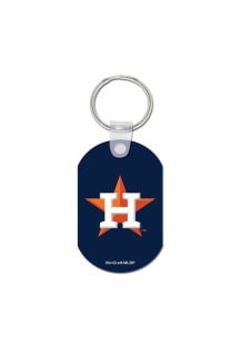 Houston Astros Aluminum Keychain - Blue