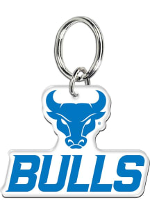 Buffalo Bulls Premium Acrylic Keychain - Blue