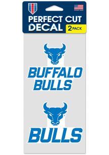 Buffalo Bulls 2pk Auto Decal - Blue