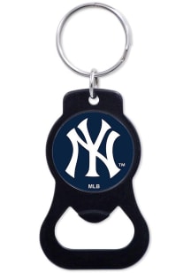 New York Yankees Bottle Opener Keychain - Navy Blue