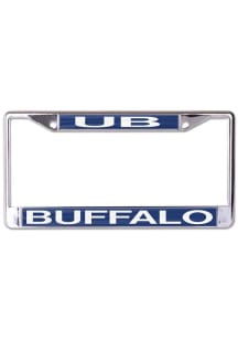 Buffalo Bulls Chrome License Plate Frame - Blue