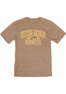 Blue 84 Western Michigan Broncos Brown Swing Vote Short Sleeve T Shirt