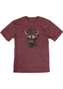 Blue 84 Buffalo Red Sunglasses Buffalo Short Sleeve Fashion T Shirt