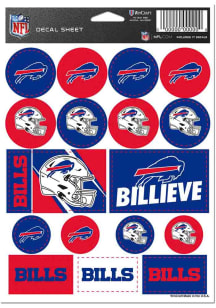 Buffalo Bills 5X7 Stickers - Blue
