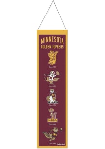 Minnesota Golden Gophers 8x32 Evolution Banner - Maroon