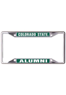 Colorado State Rams Alumni Metallic License Plate Frame - Green