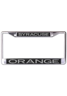 Syracuse Orange Carbon Fiber License Plate Frame - Orange