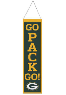 Green Bay Packers 8x32 Slogan Banner - Green