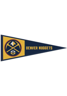 Denver Nuggets 13x32 Primary Logo Pennant - Navy Blue