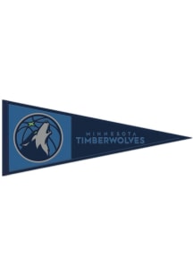 Minnesota Timberwolves 13x32 Primary Logo Pennant - Blue