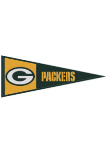 Green Bay Packers 13x32 Primary Logo Pennant - Green