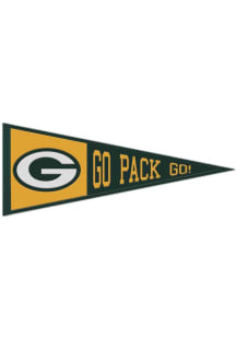 Green Bay Packers 13x32 Slogan Pennant - Green