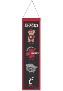 Cincinnati Bearcats 8x32 Evolution Banner - Red