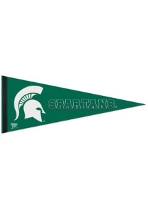 Michigan State Spartans 12x30 Vintage Pennant - Green