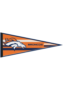 Denver Broncos 12x30 Classic Pennant - Navy Blue