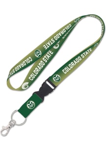 Colorado State Rams 1in Detachable Lanyard - Green