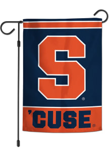 Syracuse Orange 12x18 2-Sided Garden Flag - Orange