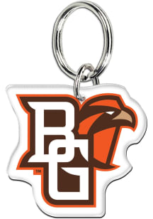 Bowling Green Falcons Premium Acrylic Keychain - Orange
