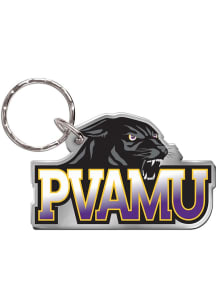 Prairie View A&M Panthers Premium Acrylic Keychain - Purple