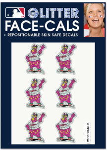 Cleveland Guardians 6pk Glitter Mascot Tattoo