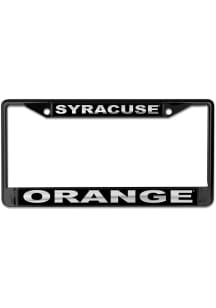 Syracuse Orange Chrome Team Name License Plate Frame - Orange