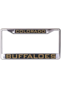 Colorado Buffaloes Metallic License Plate Frame - Gold
