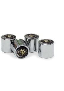 Colorado Buffaloes 4pk Auto Accessory Valve Stem Cap