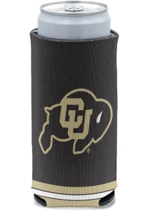 Colorado Buffaloes Striped Primary Logo Slim Coolie
