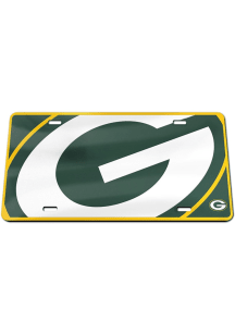 Green Bay Packers Green Mega Logo Car Accessory License Plate